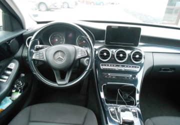 Mercedes Klasa C W205 Limuzyna 180 156KM 2014 Mercedes-Benz Klasa C Mercedes-Benz Klasa C W205 1.6 benzyna 157 KM I WLAS, zdjęcie 9