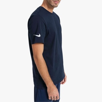 Koszulka Męska Nike Park20 Bawełniana T-shirt Granatowy Krótki Rękaw r. M