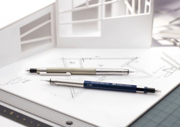 FABER-CASTELL Автоматический карандаш со стилусом-ластиком TK-Fine Vario L 0,7 мм
