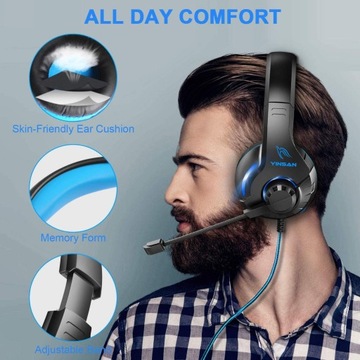 Игровые наушники TM-7 Yinsan с микрофоном