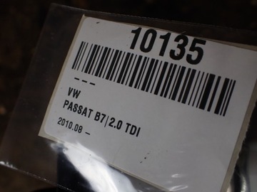 POPELNÍK VW PASSAT B7 2.0 TDI SEDAN DSG 3C0863284K 10135