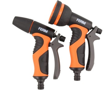 2 пульверизатора для садового шланга, комплект многофункциональных разбрызгивателей.