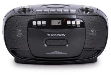 Портативная кассетная магнитола Thomson RK200CD, FM-AM-радио