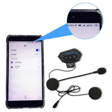 Беспроводная Bluetooth-гарнитура для мотоциклетного шлема