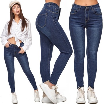 106_ XL/42 _Spodnie jeans rurki - M.SARA