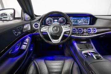 Mercedes Klasa S W222 Limuzyna Facelifting 2.9 400d 340KM 2018 Mercedes S 400 Dociągi. Head Up. Burmester., zdjęcie 25