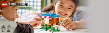 ПОДАРОЧНЫЙ НАБОР БЛОКОВ LEGO MINECRAFT BAKERY HOUSE MAINCRAFT BLOCK