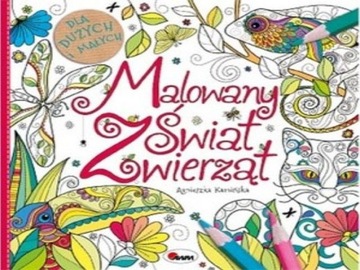 Książeczka Malowany świat zwierząt SZ-89215