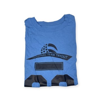 Мужская футболка синяя ADIDAS USA VOLLEYBALL M