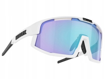 Okulary Bliz Vision Matt White Smoke Blue Multi