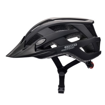 KASK ROWEROWY METEOR STREET M 55-58 IN-MOLD czarny