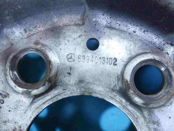 DISK OCELOVÝ MERCEDES VITO W639 R16 5X112 ET60