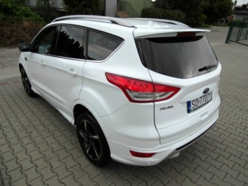 Ford Kuga II SUV Facelifting 1.5 EcoBoost 182KM 2017 Ford Kuga Salon Polska Individual 4x4 Kamera Xenon Skora 1.5 BenzynaLPG, zdjęcie 13