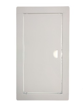 DRZWICZKI METALOWE REWIZYJNE BIAŁE 25X30 OCYNK