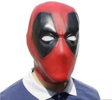 Maska na twarz Deadpool przebieranie cosplay