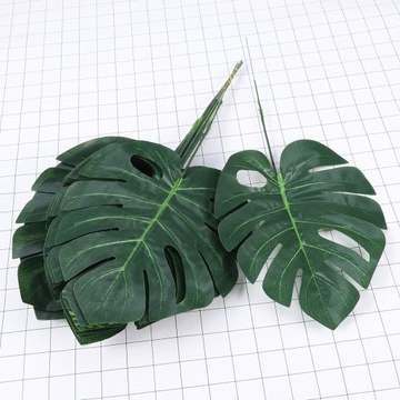 SZTUCZNA PALMA LIŚCIASTA SZTUCZNA ROŚLINA MONSTERA