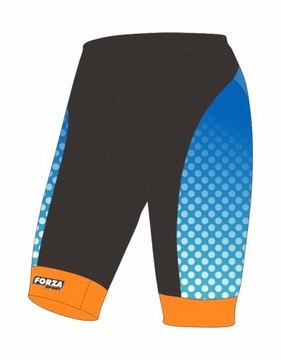 SPODENKI KOLARSKIE FORZA SPORT DOTS ROZMIAR XL