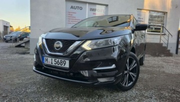 Nissan Qashqai II Crossover Facelifting 1.3 DIG-T  160KM 2019 Nissan Qashqai 1,3 benzyna 160 KM NAVI automat OPLACONY 1.3 Benzyna 160KM