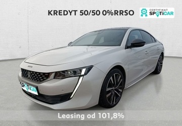 Peugeot 508 II Sedan PHEV Hybrid 225 PHEV 225KM 2020 Peugeot 508 GT Pack 225KM Night Vision EAT8 1.6 Hybryda 225KM