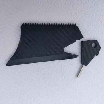 Grzebień do usuwania wosku z deski surfingowej z kluczem płetwy Poszarpane krawędzie Przenośna deska surfingowa