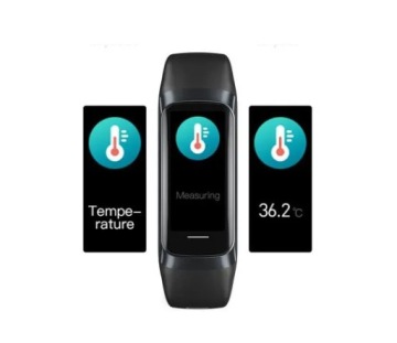 Умные часы SMARTBAND Rubicon RNCF05 черные