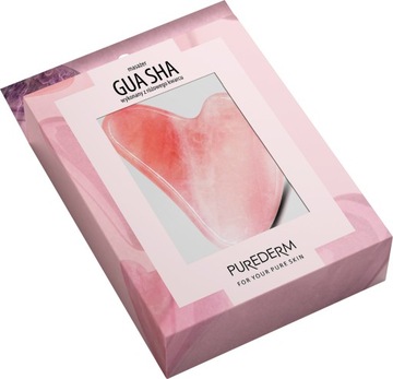 SKINCARE JADEITOWY KAMIEŃ DO MASAŻU GUA SHA ROSE J
