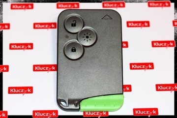 KLÍČEK KARTY RENAULT VELSATIS KÓDOVAT MOKOTOV