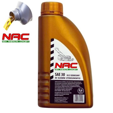 OLEJ SILNIKOWY NAC DO KOSIAREK 4-suw SAE 30 0,6L