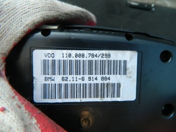 BMW E39 2.5I PŘÍSTROJOVÁ DESKA BUDÍK EU 6914884