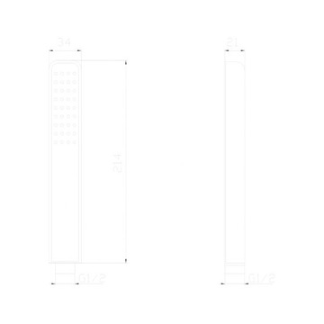 КУЧИНОКС ARES РУЧКА ДЛЯ ДУША