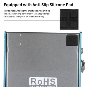 10-полосный эквалайзер IRIN, педаль эффектов для мини-гитары