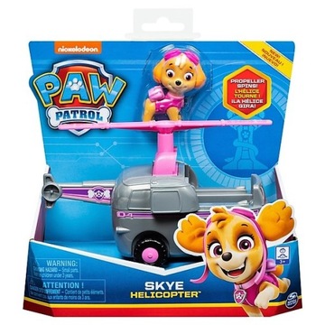 PSI PATROL SKYE HELIKOPTER z figurką