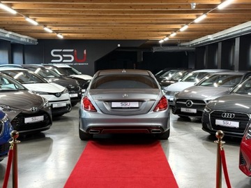 Mercedes Klasa S W221 Limuzyna Facelifting 4.7 V8 (500 BlueEFFICIENCY) 435KM 2013 Mercedes-Benz Klasa S S550 Long 435 KM Burmester Nappa FullLED Panorama Ni, zdjęcie 6