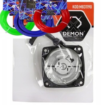 STARTER SZARPAK ROZRUSZNIK RĄCZKA LINKA KOSY SPALINOWEJ RQ580 DEMON ŻYŁKA