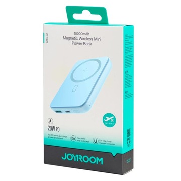 Powerbank Joyroom JR-W020 20 Вт 10000 мАч MagSafe + кабель USB-A — USB-C 0,25 м