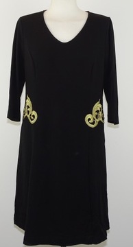 Sukienka koktajlowa zdobiona Kensie 40 z USA r L