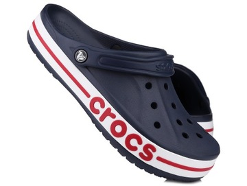 Klapki chodaki Crocs BAYABAND blue marine