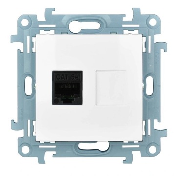Емкость интернет-розетки Simon 10 C51.01/11 белый