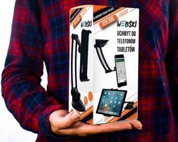 АВТОДЕРЖАТЕЛЬ ДЛЯ ТЕЛЕФОНА, ПЛАНШЕТА, ОКНА, КОКПИТЫ С ПРОЧНОЙ ПРИСОСКОЙ