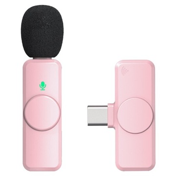 Беспроводной петличный микрофон 2,4G Type C для