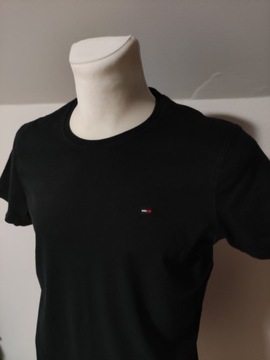 Hilfiger Denim koszulka klasyczna z logo t-shirt męska M