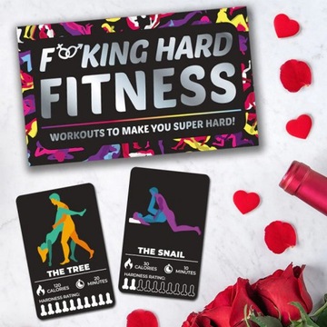KAMASUTRA KARTY FITNESS 100 kart miłość Walentynki na Prezent