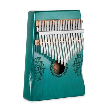 Retropolis kalimba красное дерево СИНИЙ Деревянный инструмент КОРПУС УЧЕБНОЕ УЧЕБНОЕ УЧРЕЖДЕНИЕ REED