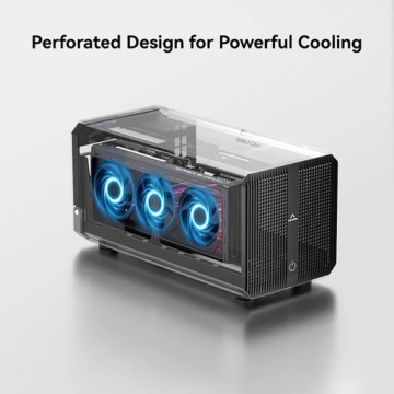 Док-станция Acasis eGPU, 40 Гбит/с, 1 разъем PCIe 3.0 x16 для Thunderbolt, USB4, 650 Вт