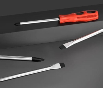 6 шт. ОТВЕРТКИ НАБОР МАГНИТНЫХ ОТВЕРТОК С ПЛОСКОЙ КРЕСТОВОЙ ГОЛОВКОЙ.