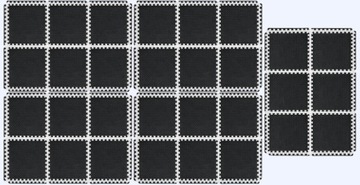 MATA PUZZLE POD SPRZĘT DO ĆWICZEŃ 30 SZT 10,8m2 OCHRONNA PODŁOGA NA SIŁOWNI