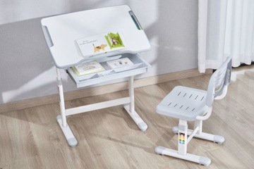 MOZOS DC-SET письменный стол + Серый стул