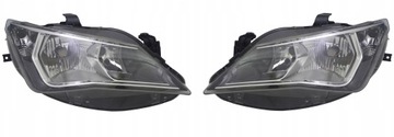 SEAT IBIZA 6J REFLEKTOR HALOGEN GŁÓWNY LEWY + PRAWY HOMOLOGACJA EU (2012 -