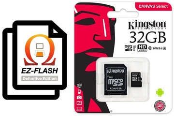 Karta micro SD konfiguracja do EZ-Flash Omega DE