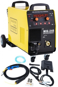 Spawarka MIG 240 DUAL PULS synergia LED Magnum